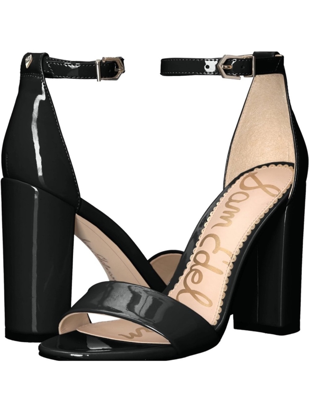 Sam Edelman Yaro Black Patent heel